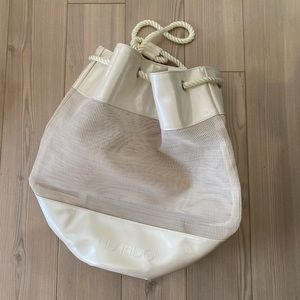 Vintage Shiseido Mesh Bucket Bag